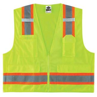 Ergodyne GloWear 8216BA-SWA ANSI Breakaway Reflective Safety Vest XS Orange 