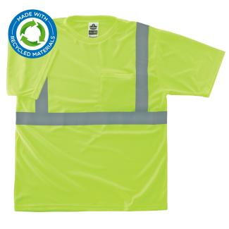 GloWear 8289-ECO Recycled Hi-Vis T-Shirt – Type R, Class 2