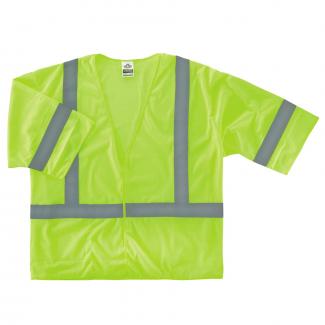 GloWear 8310HL Economy Hi-Vis Safety Vest - Type R, Class 3, Hook & Loop