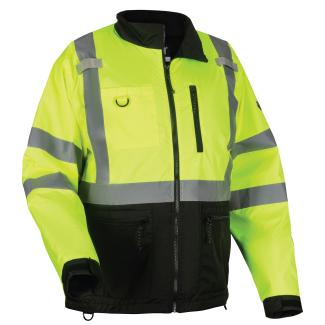 GloWear 8351 Hi-Vis Windbreaker Water-Resistant Jacket - Type R, Class 3