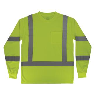 GloWear 8368 Essential Hi-Vis Long Sleeve T-Shirt - Type R, Class 3