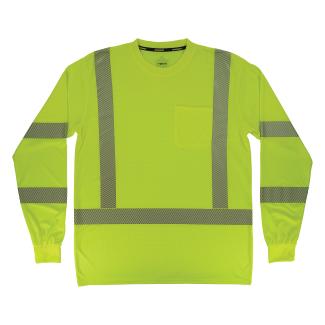 GloWear 8370 Performance Hi-Vis Long Sleeve T-Shirt - Type R, Class 3