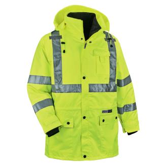 GloWear 8385 4-in-1 Hi-Vis Winter Jacket Parka - Type R, Class 3/2