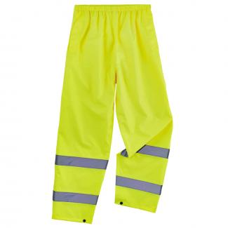 GloWear 8916 Lightweight Hi-Vis Rain Pants - Class E