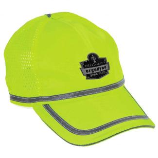 High Visibility Reflective Safety Hat Neck Flap Wide Brim Work Baseball Bump Cap 