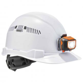 Skullerz 8972LED Premium Cap-Style Hard Hat with LED Light and Adjustable Venting - Class C