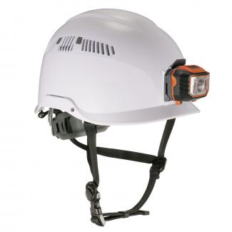 Skullerz 8975LED Safety Helmet with LED Light and Adjustable Venting - Type 1, Class C