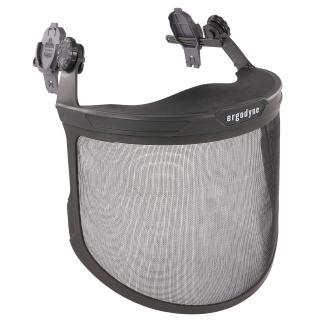 Skullerz 8989 Mesh Face Shield with Adapter for Hard Hat & Safety Helmet