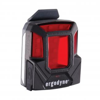 Skullerz 8993 Hard Hat Red Safety Light - Magnetic Beacon Light