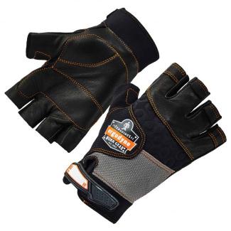 ProFlex 901 Half-Finger Leather Impact Gloves