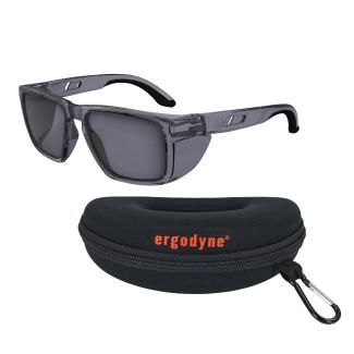 Skullerz SIXTEN-AFASPZ Anti-Scratch & Enhanced Anti-Fog Safety Glasses, Sunglasses with Side Shields - Polarized Lenses