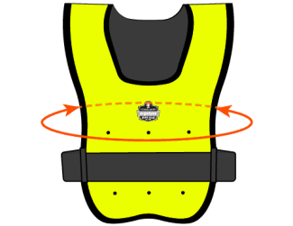 Measure length around your chest