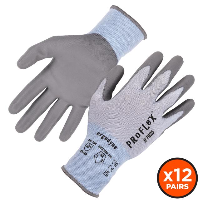 Front and back of gloves - x12 pairs