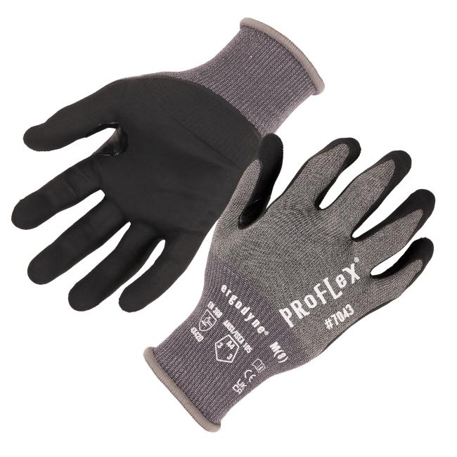 Pair of ProFlex 7043 Nitrile Coated cut Resistant Gloves