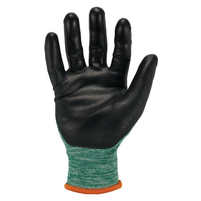 Palm of recycled PU coated gloves