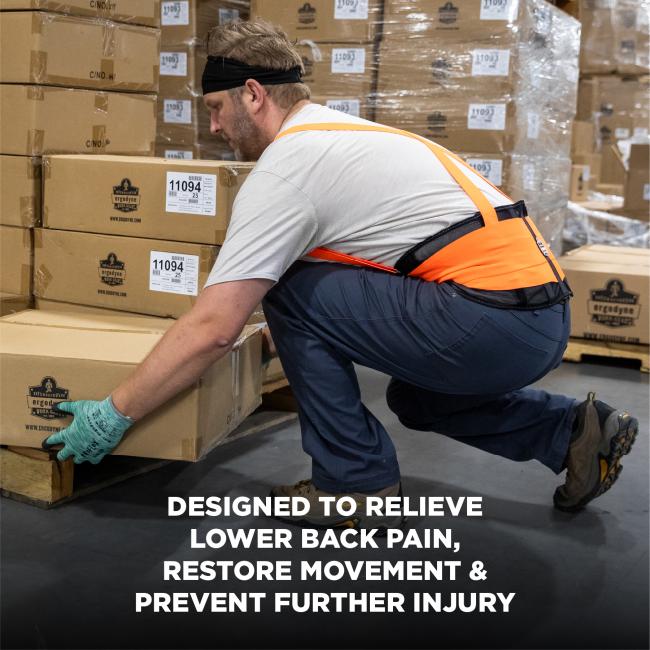 Designed to relieve lower back pain, restore movement and prevent further injury