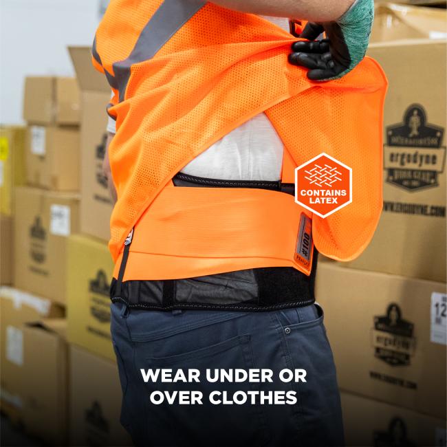 Wear under or over clothes