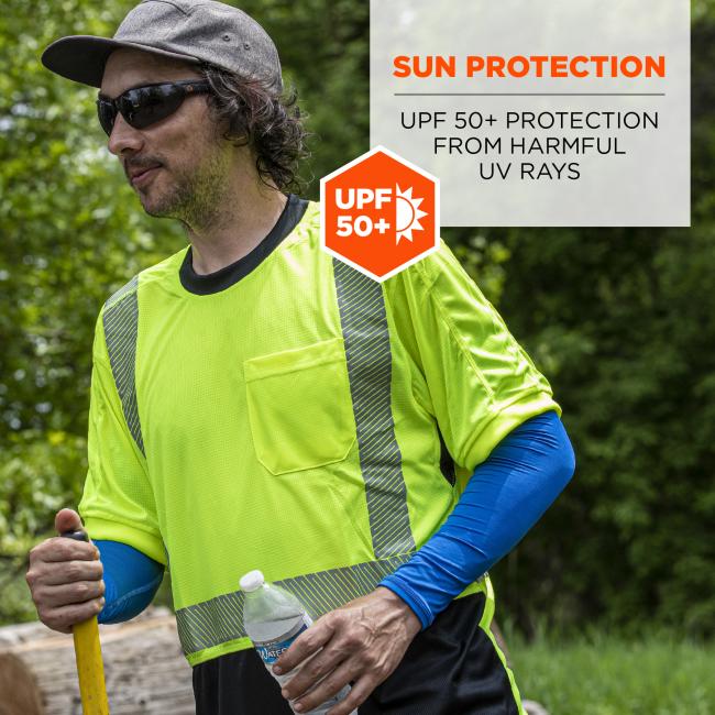 UPF 50+ protection: blocks harmful UV rays