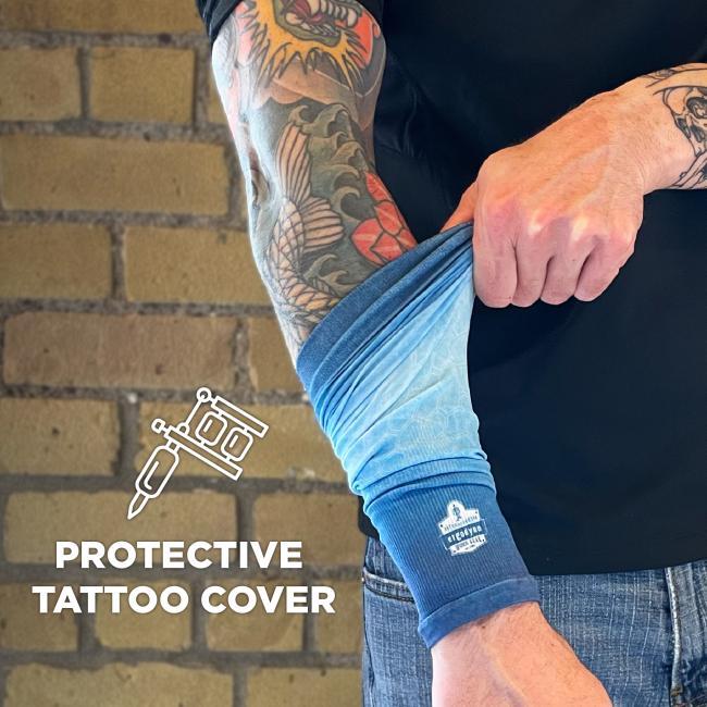 Protective tattoo cover