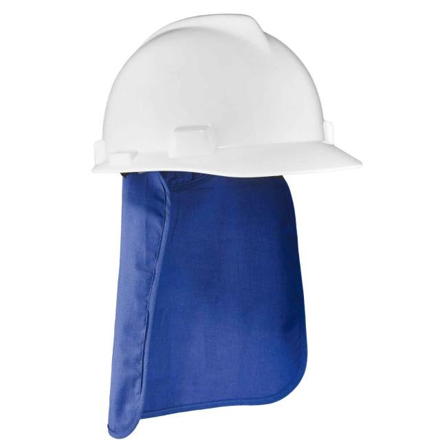 6717 Blue Evap. Hard Hat Pad w/ Neck Shade hard-hat-liner image 2