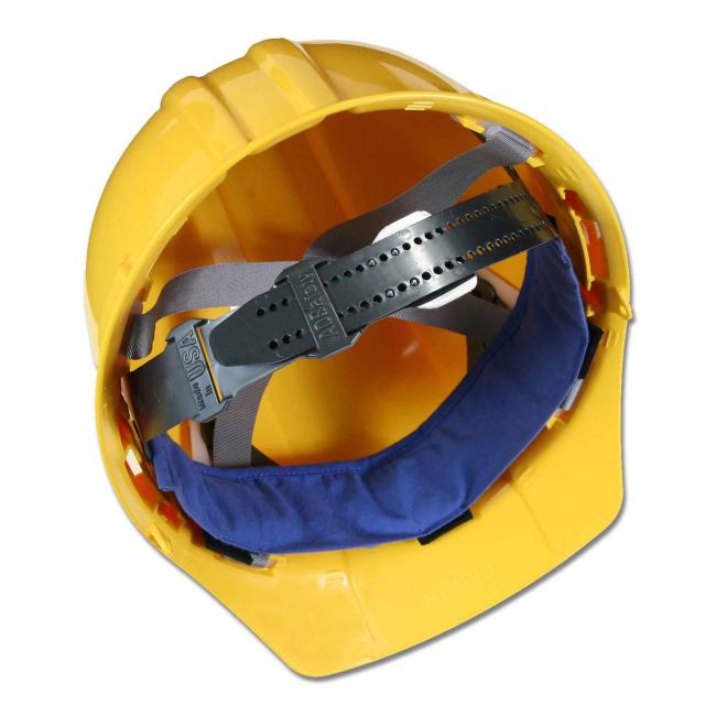 6716 Solid Blue Evaporative Cooling Hard Hat Liner image 2