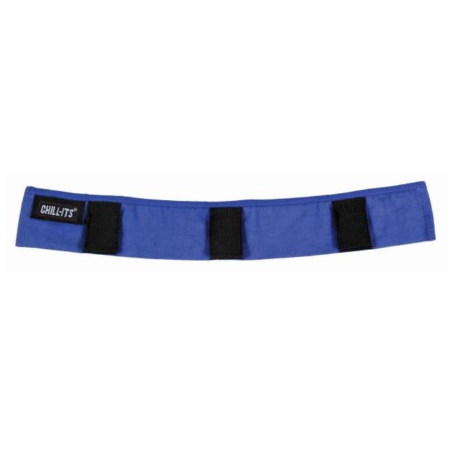 6716 Solid Blue Evaporative Cooling Hard Hat Liner image 1