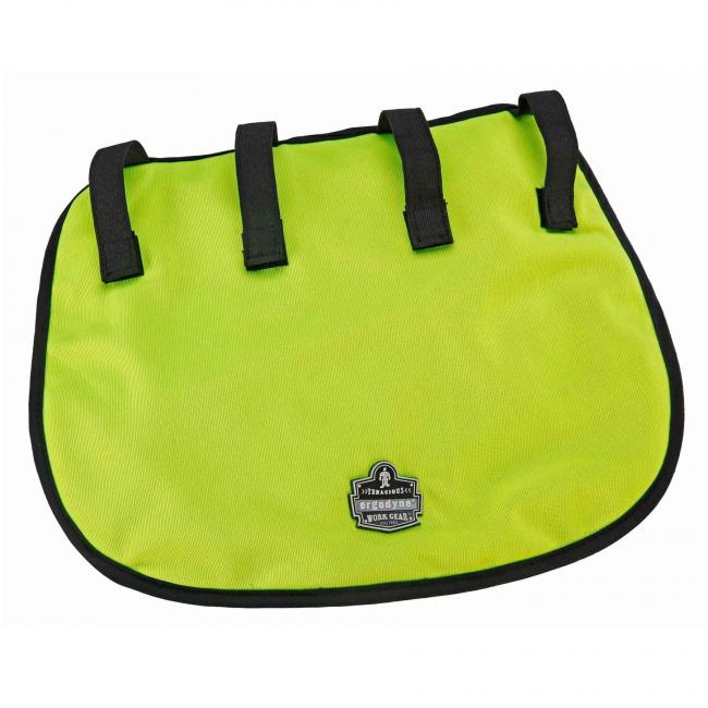 6670CT Lime Evap. Hard Hat Neck Shade w/CT back.
