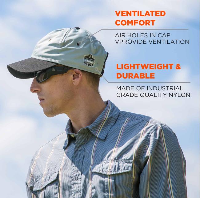 6686 Gray Dry Evaporative Cooling Hat image 6