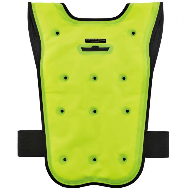 6687 S/M Lime Dry Evaporative Cooling Vest image 2