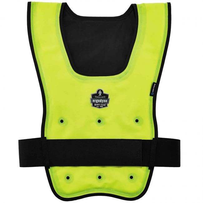6687 S/M Lime Dry Evaporative Cooling Vest image 1