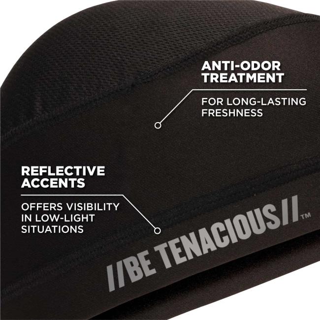 reflective accents: offers visibility in low-light situations. anti-odor treatment: for long-lasting freshness image 6
