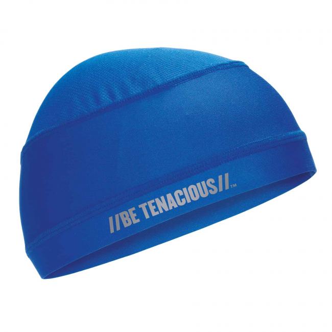 front view of blue 6632 skull cap image 1