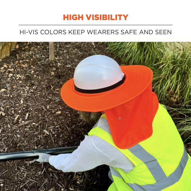 High visibility: hi-vis colors keep wearers safe and seen