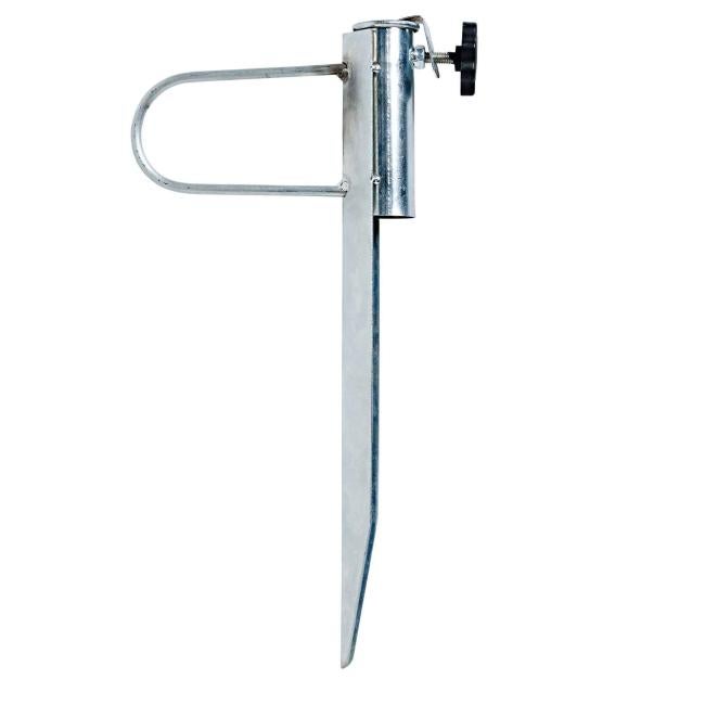 6192 Silver Replacement Umbrella Ground Spike umbrella-stand image 100