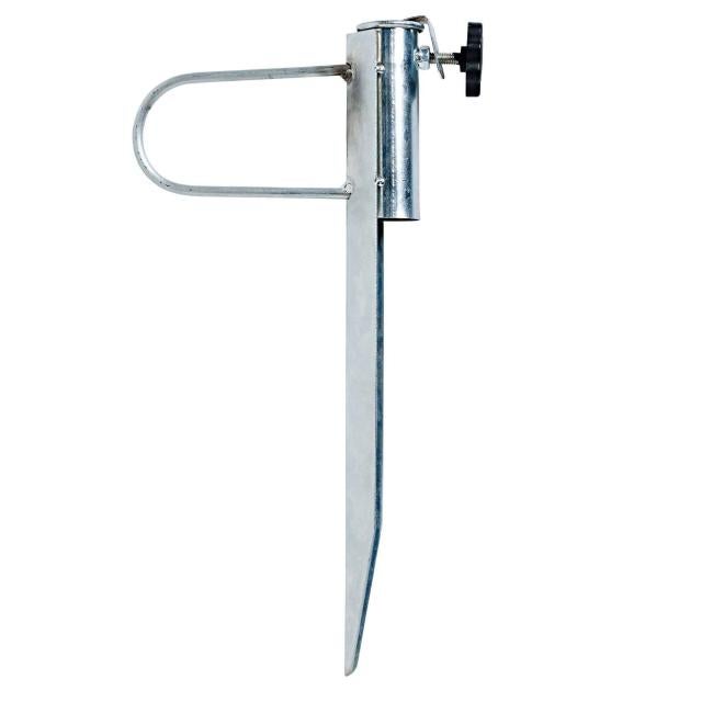 6192  Silver Replacement Umbrella Ground Spike umbrella-stand image 100