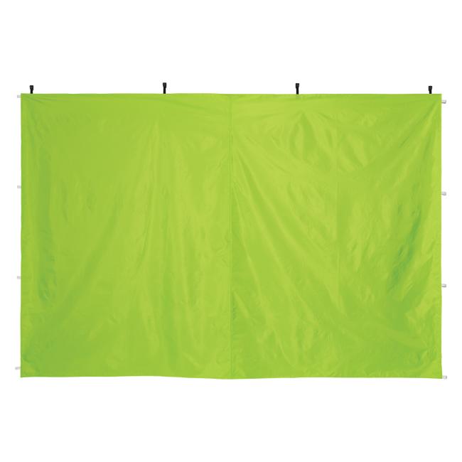 Outer panel of lime 10' pop-up tent sidewall