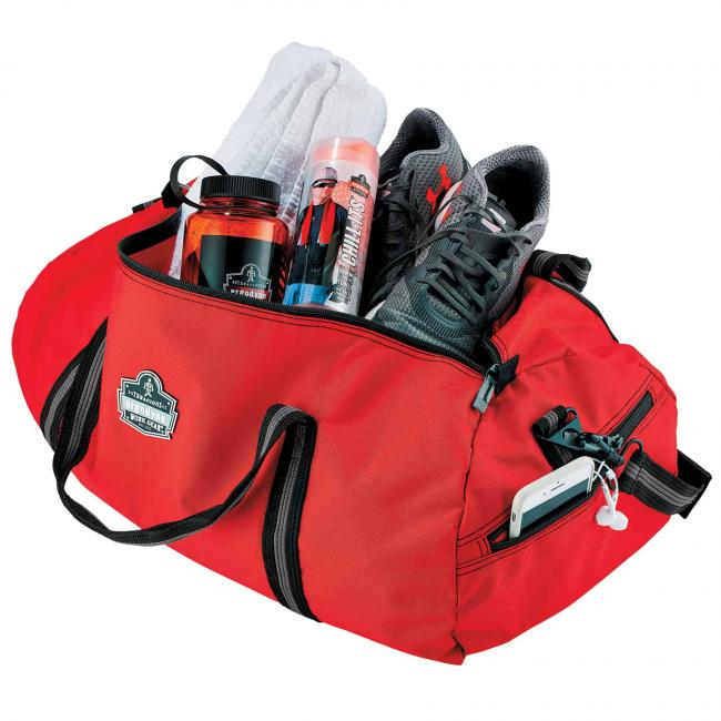 5020 S Red Nylon Gear Duffel Bag image 2