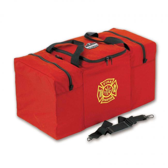 GB5060 6750ci Red Step-In Combo Gear Bag Fire and Rescue Gear Bags image 1