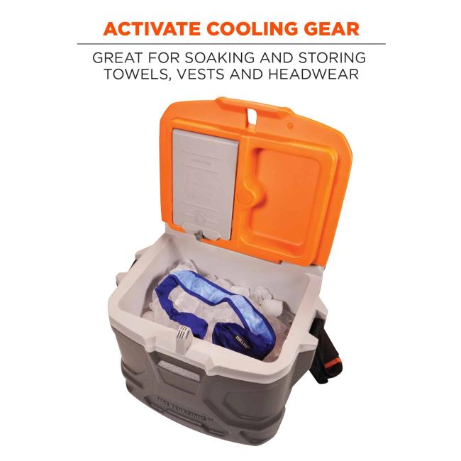 activate cooling gear: great for soaking and storing towels, vests, and headwear image 7