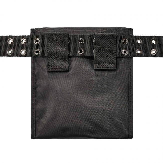 Back of bag on belt