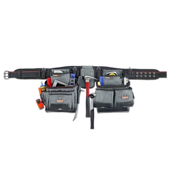 5500 L Gray 28-Pocket Tool Rig-Synthetic Tool Belt image 2