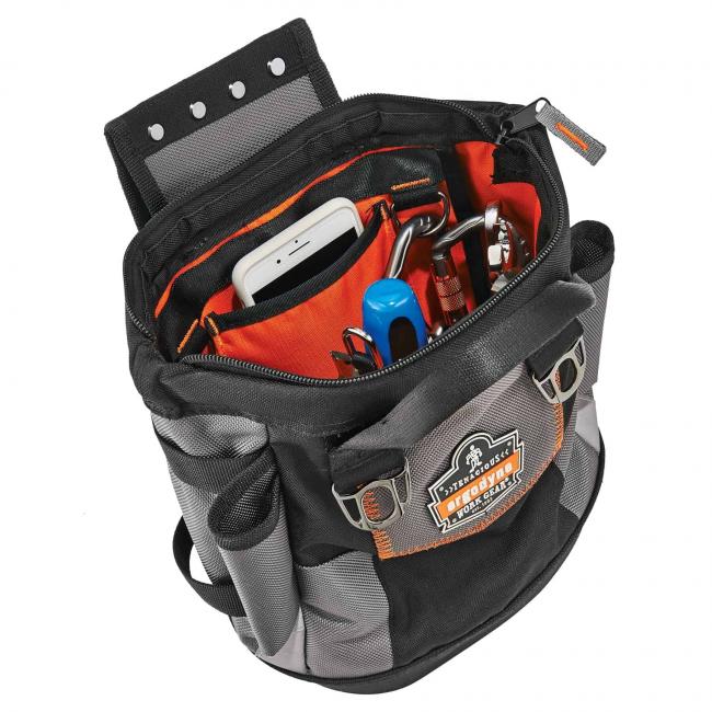 5517 Black Premium Topped Parts Pouch - Zipper  image 7
