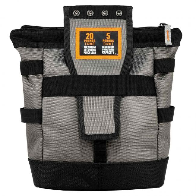5517 Black Premium Topped Parts Pouch - Zipper  image 8