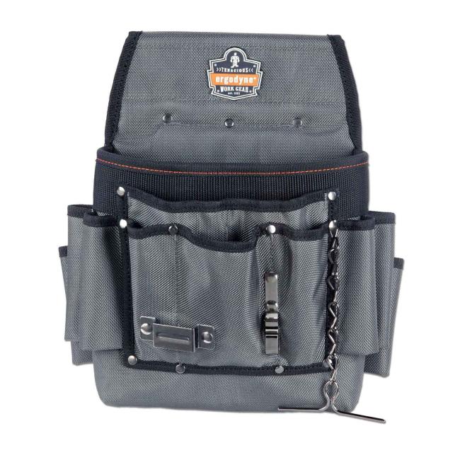 5548 Gray Electrician's Pouch-Synthetic Tool Pouch image 1
