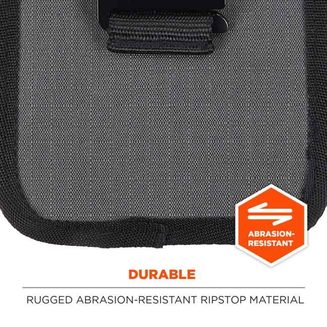 Abrasion resistant and durable: rugged abrasion-resistant ripstop material