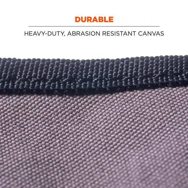 Durable: heavy-duty, abrasion resistant canvas