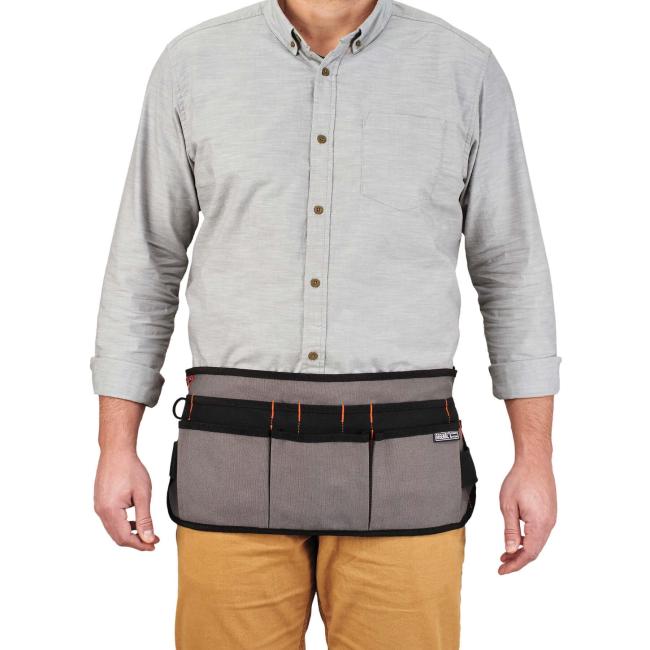 5707 Gray 13-Pocket Waist Apron image 4