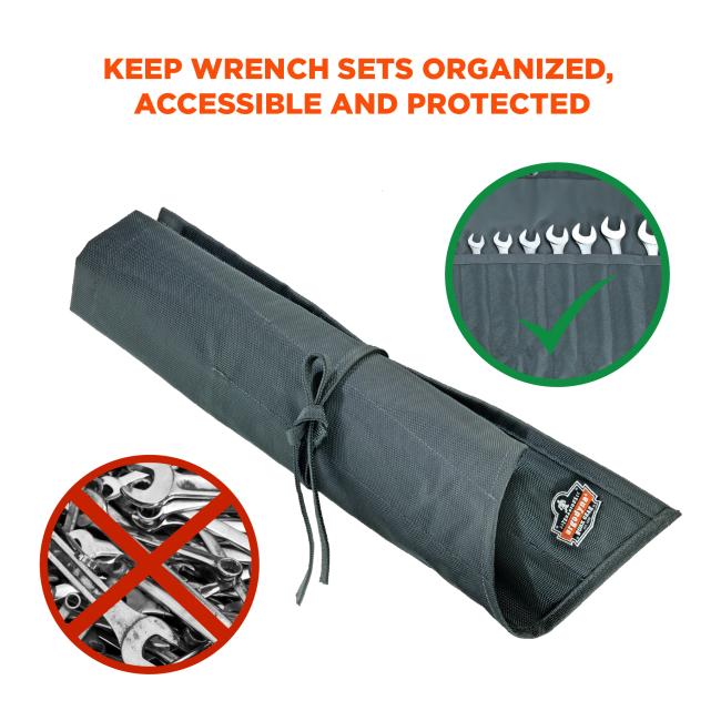 Keep wrench sets organized, accessible and protected.