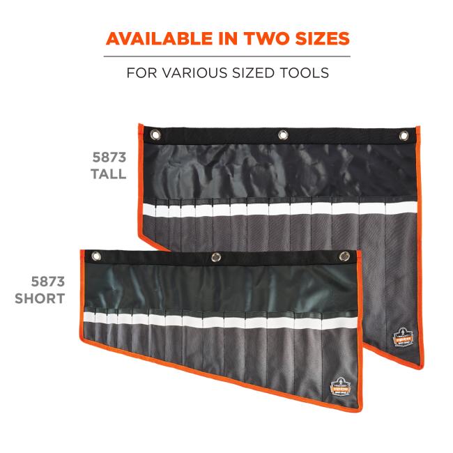 Available in two sizes for various sized tools. 5873 tall. 5873 short.