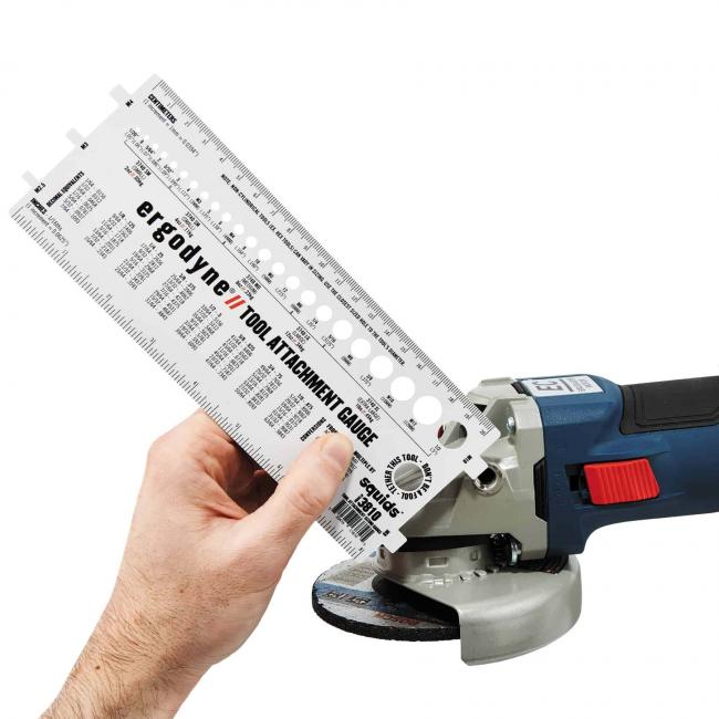 3810 White Tool Attachment Size Chart Guage image 4